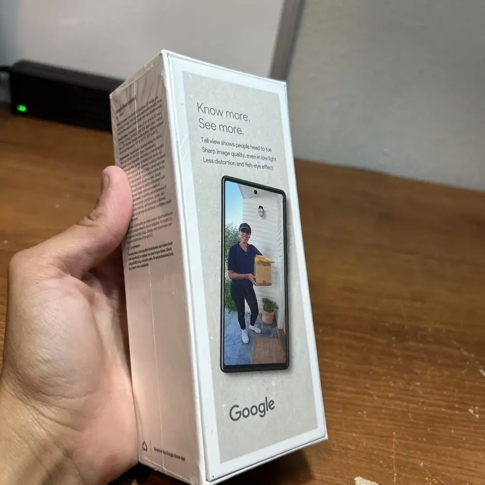 Google Nest Doorbell (Wired, 2nd Gen) - Sealed